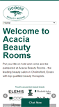 Mobile Screenshot of acaciabeauty.com